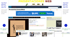 Desktop Screenshot of presentacionesweb.com
